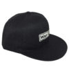 Wax Union Text Patch 6 panel Cap Side View